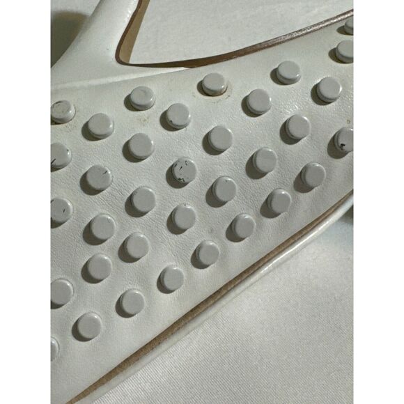 French Connection Womens Forever Studded White Pumps Size 8.5 - Picture 3 of 14